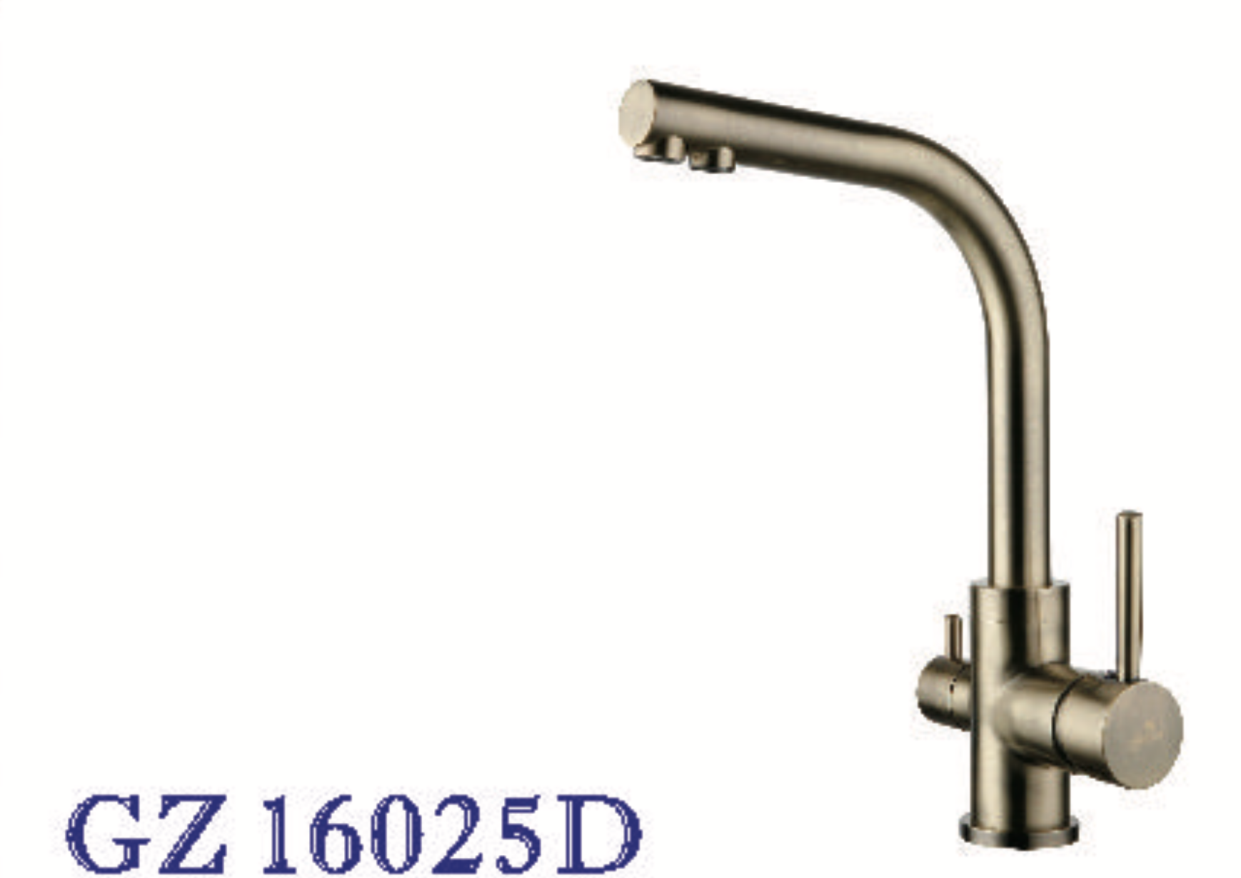 Смеситель Ganzer GZ16025 D однорычажный для кухни с фильтром